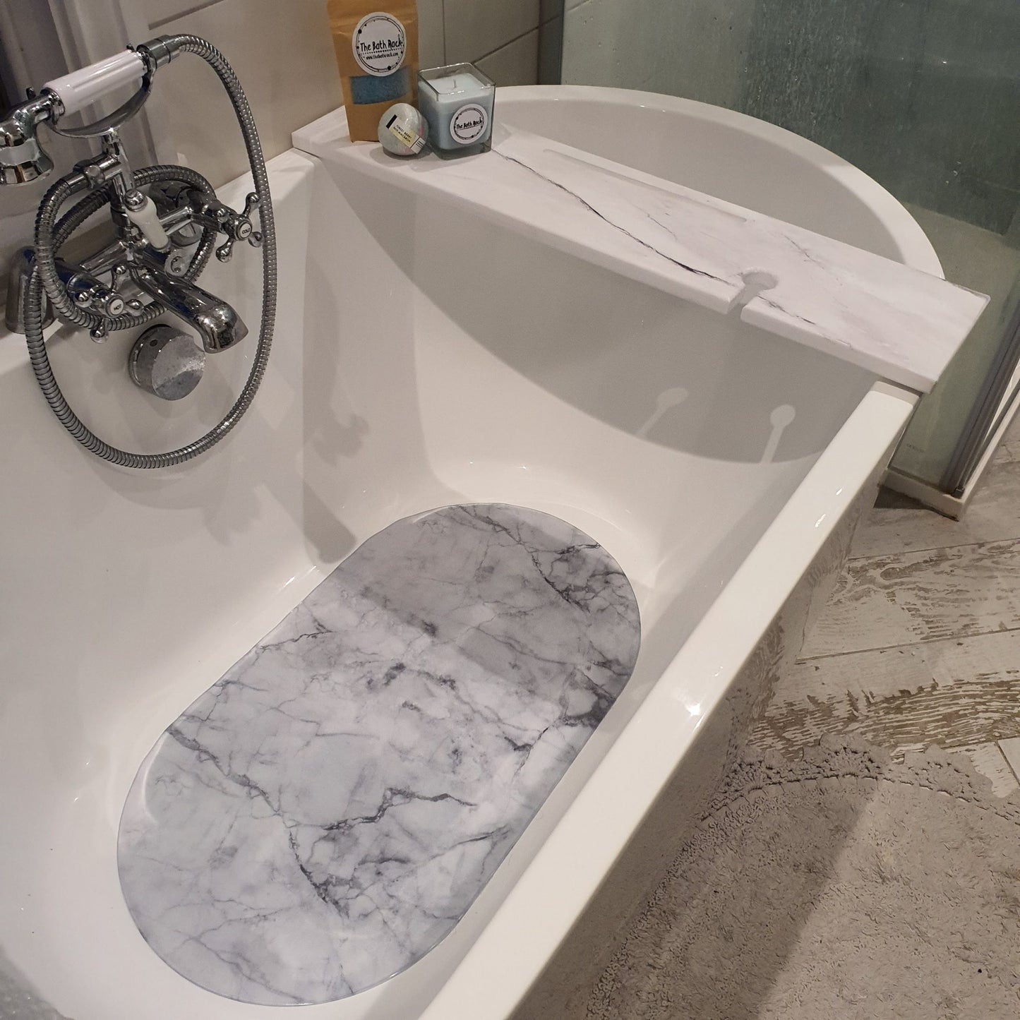 Marble Bath Matt