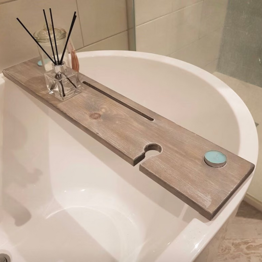 French Barn Distress - Wooden Bath Tray